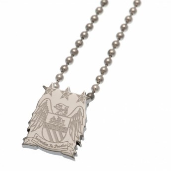 Manchester City lănțișor de gât cu pandantiv Stainless Steel Pendant & Chain EC