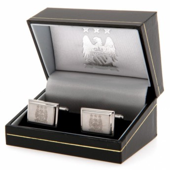 Manchester City butoni Stainless Steel Cufflinks EC