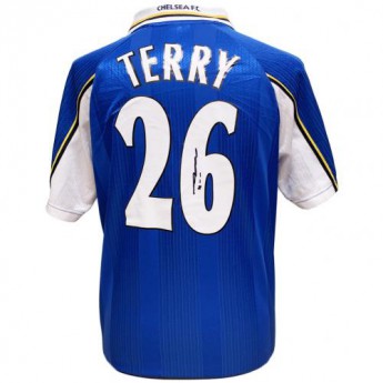 Legende tricou de fotbal Chelsea FC Terry 1998 Signed Shirt