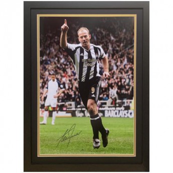 Legende poză în ramă Newcastle United FC Shearer Signed Framed Print