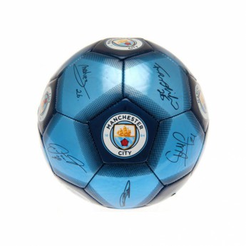 Manchester City mini balon de fotbal Skill Ball Signature - size 1
