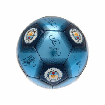 Manchester City mini balon de fotbal Skill Ball Signature - size 1