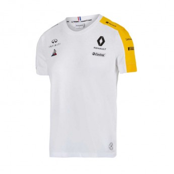 Renault F1 tricou de bărbați white F1 Team 2019