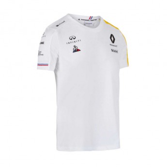 Renault F1 tricou de bărbați white F1 Team 2019