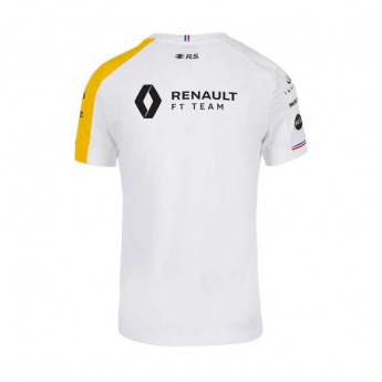 Renault F1 tricou de bărbați white F1 Team 2019