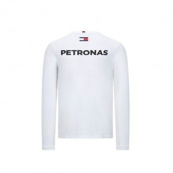Mercedes AMG Petronas tricou de bărbați cu mânecă lungă white F1 Team 2020
