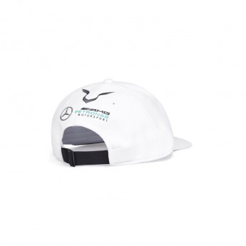 Mercedes AMG Petronas șapcă flat Lewis Hamilton white F1 Team 2020