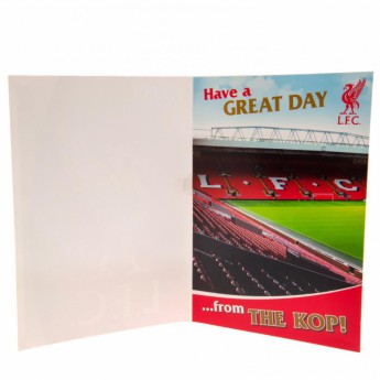 FC Liverpool urări pentru ziua de naștere Musical Birthday Card1
