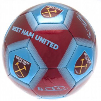 West Ham United balon de fotbal Football Signature WHM - size 5