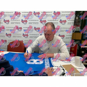 Legende tricou înrămat Rangers FC Gascoigne & Laudrup Signed Shirt (Duo Framed)