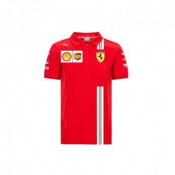 Ferrari tricou polo de copii red F1 Team 2020