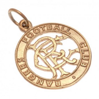FC Rangers pandantiv de aur 9ct Gold Pendant Round Crest