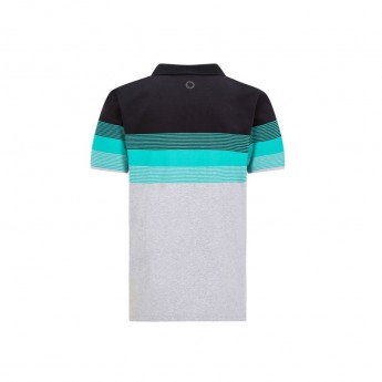 Mercedes AMG Petronas tricou polo striped F1 Team 2020