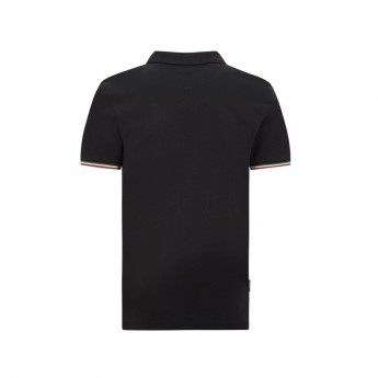Ferrari tricou polo Italian flag black F1 Team 2020