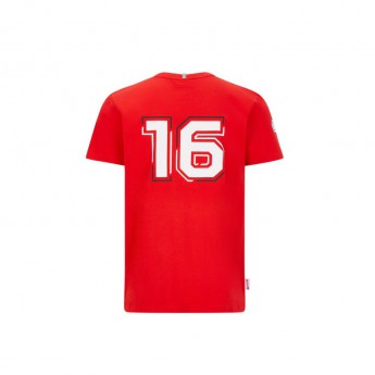 Ferrari tricou de bărbați Charles Leclerc driver red F1 Team 2020