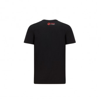 Haas F1 tricou de bărbați graphic logo black F1 Team 2020