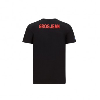 Haas F1 tricou de bărbați drivers Grosjean black F1 Team 2020