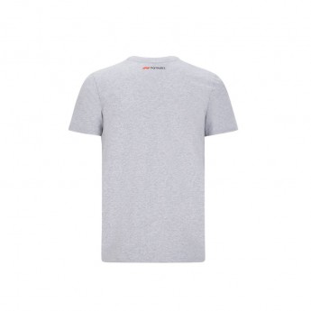 Formula 1 tricou de bărbați logo grey 2020