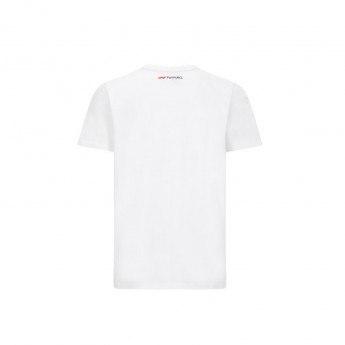 Formula 1 tricou de bărbați logo white 2020