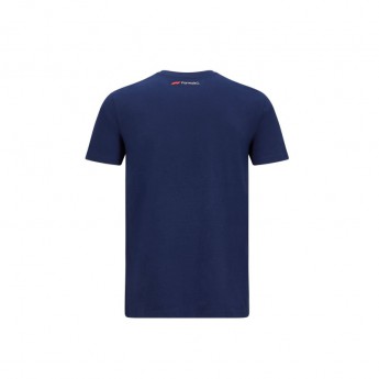Formula 1 tricou de bărbați logo navy blue 2020