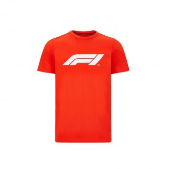 Formula 1 tricou de bărbați logo red 2020
