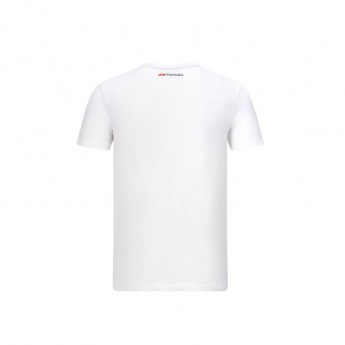 Formula 1 tricou de bărbați stripe white 2020