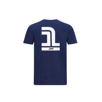 Formula 1 tricou de bărbați No. 1 navy blue 2020