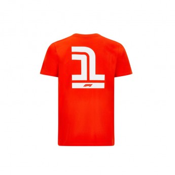 Formula 1 tricou de bărbați No. 1 red 2020