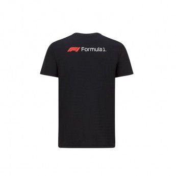 Formula 1 tricou de bărbați tech black 2020