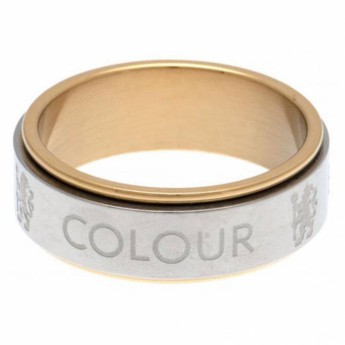 FC Chelsea inel Bi Colour Spinner Ring XXX-Large