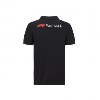 Formula 1 tricou polo Tech black 2020
