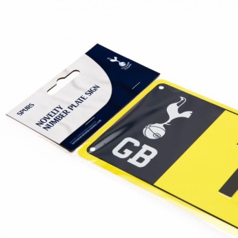 Tottenham Hotspur semn metalic Number Plate Sign