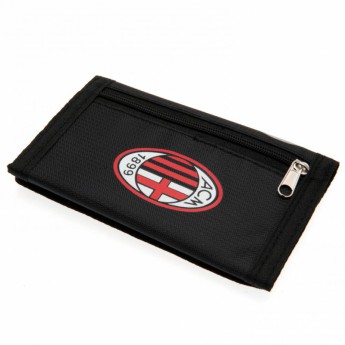 AC Milan portofel Nylon Wallet black