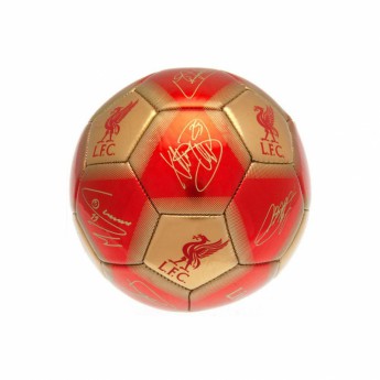 FC Liverpool mini balon de fotbal Skill Ball Signature - size 1