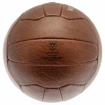 West Ham United balon de fotbal Faux Leather - size 5