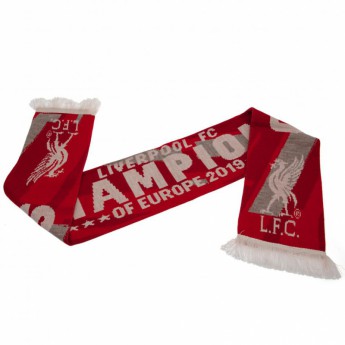 FC Liverpool eșarfă de iarnă Champions Of Europe Scarf  RG