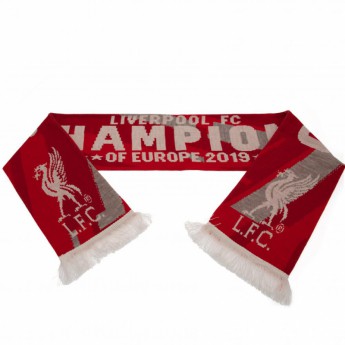 FC Liverpool eșarfă de iarnă Champions Of Europe Scarf  RG