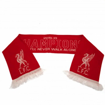 FC Liverpool eșarfă de iarnă Champions Of Europe Scarf