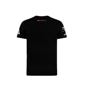 Alfa Romeo Racing tricou de bărbați Silver Tribute black F1 Team 2020