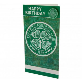 FC Celtic urări pentru ziua de naștere Birthday Card & Badge