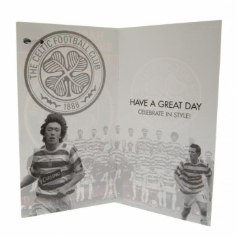 FC Celtic urări pentru ziua de naștere Birthday Card & Badge