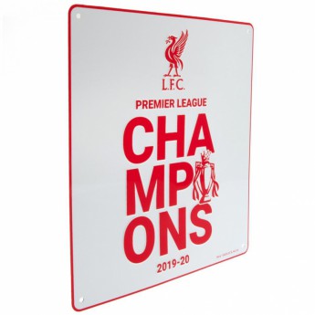FC Liverpool semn pe perete Premier League Champions WT