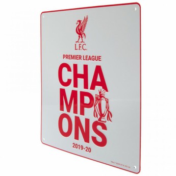 FC Liverpool semn pe perete Premier League Champions WT