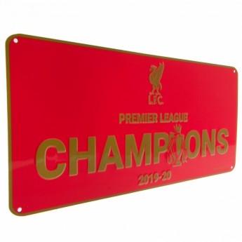 FC Liverpool semn pe perete Premier League Champions RD