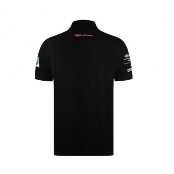 Alfa Romeo Racing tricou polo Silver Tribute black F1 Team 2020