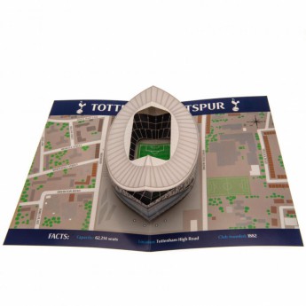 Tottenham Hotspur urări pentru ziua de naștere 3D stadium pop-up inside