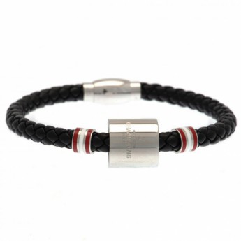 FC Liverpool brățară de piele Premier League Champions Leather Bracelet