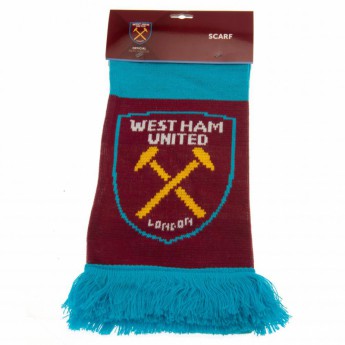 West Ham United eșarfă de iarnă Bar Scarf TP