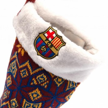 FC Barcelona ciorapi de Crăciun Ugly Knit Christmas Stocking
