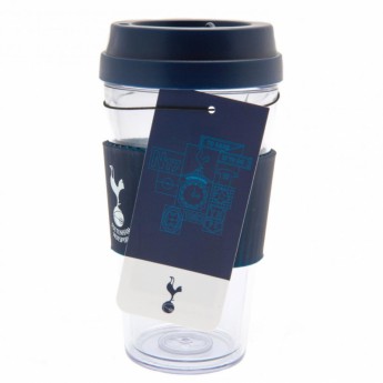 Tottenham Hotspur cană de călătorie Clear Grip Travel Mug